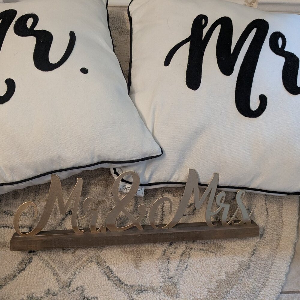 Mr and Mrs Decor 😍💍